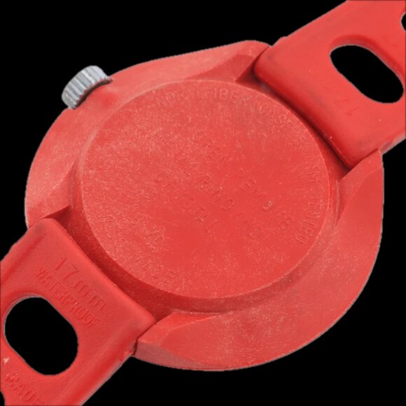 Vintage Lucerne Green Crosshair Dial Men's Mechanical Wristwatch Swiss - Picture 3 of 5